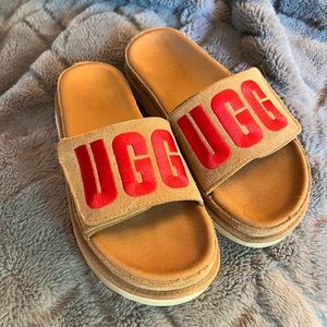Ugg slides size 9